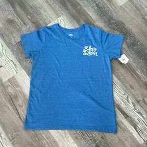 NWT Celebrate Mother’s Day Blue Dog Mom Shirt women’s size L